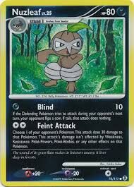 Nuzleaf - 75/111 - Reverse Holo - EN Nuzleaf - 75/111 - Reverse Holo - EN