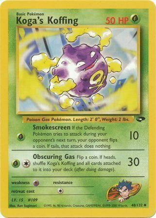 Koga’s Koffing - 48/132 - Unlimited - EN
