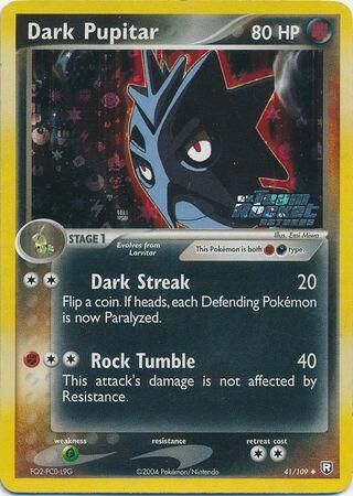 Dark Pupitar - 41/109 - Reverse Holo - EN Dark Pupitar - 41/109 - Reverse Holo - EN