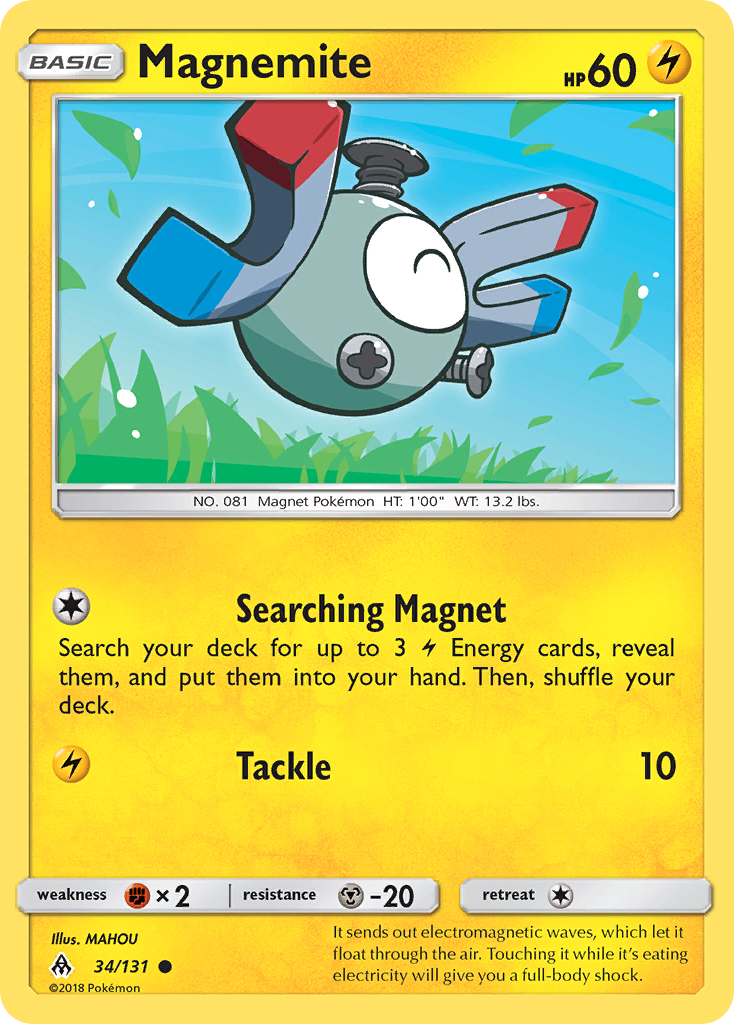 Magnemite - 34/165 - EN Magnemite - 34/165 - EN