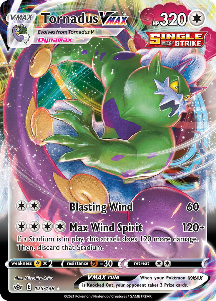 Tornadus VMAX - 125/198 - EN Tornadus VMAX - 125/198 - EN