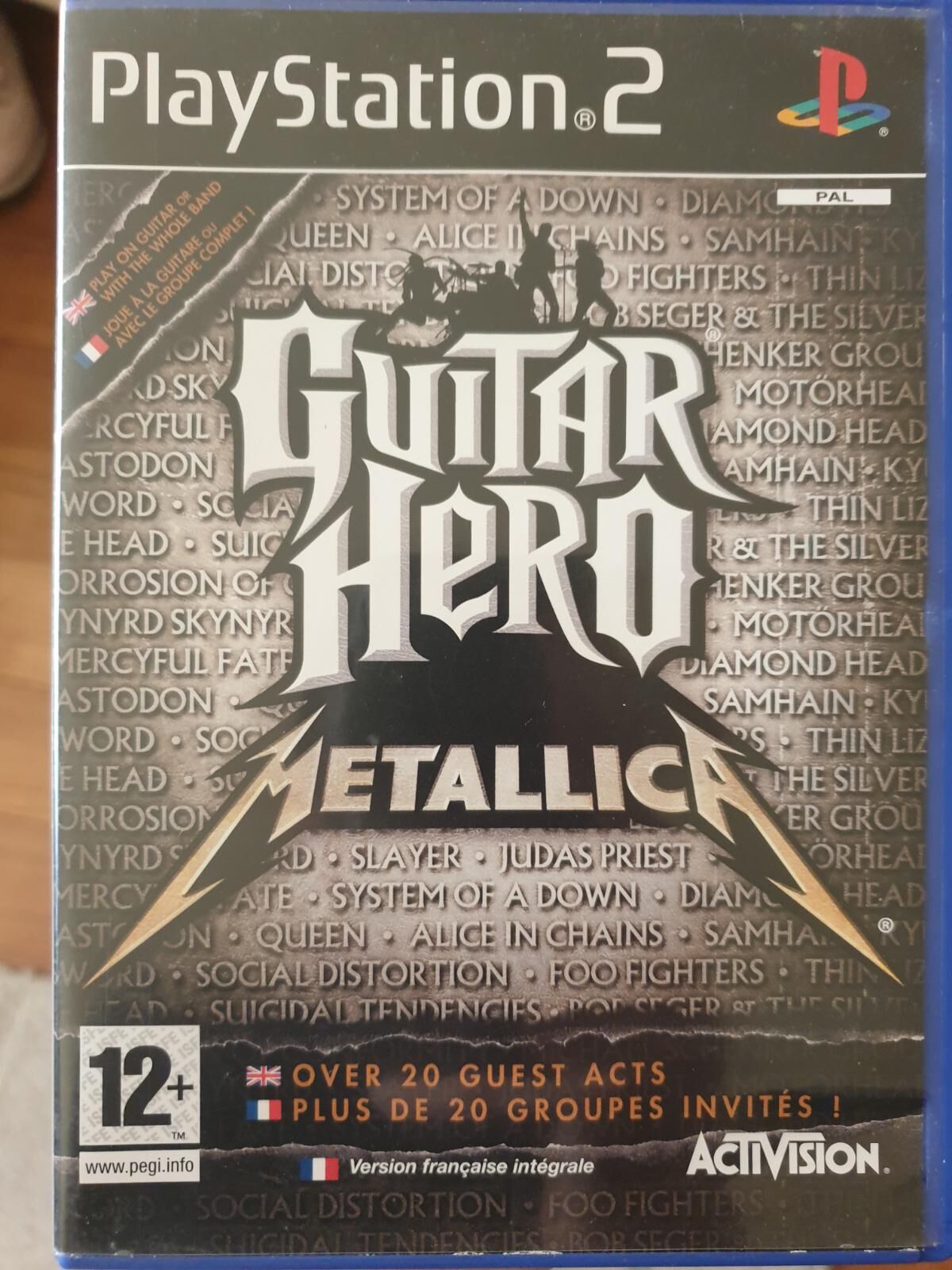 Guitar Hero Metallica - OVP - PS2 - EN