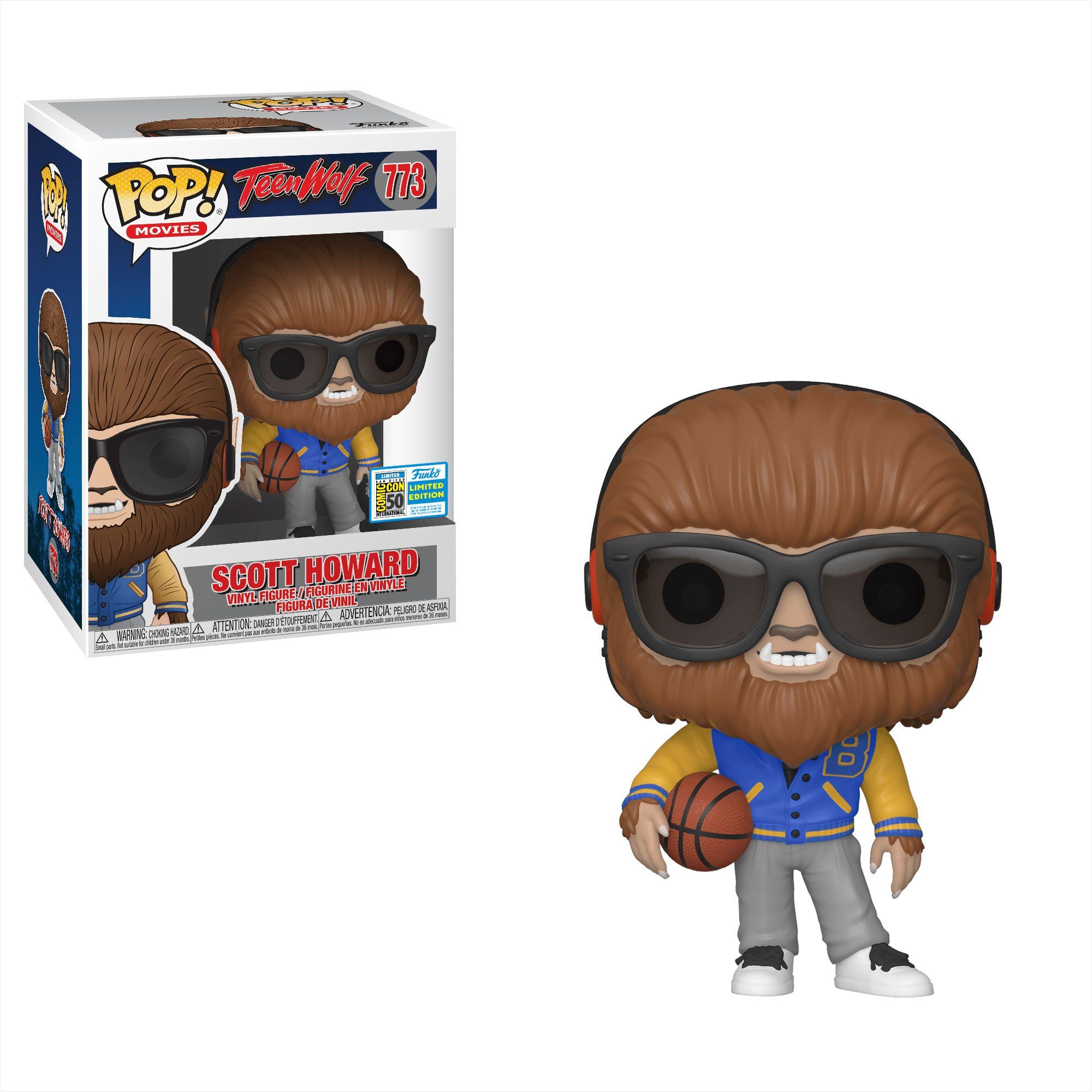 Teen Wolf POP! Movies Vinyl Figur Scott Howard SDCC Exclusive 9 cm