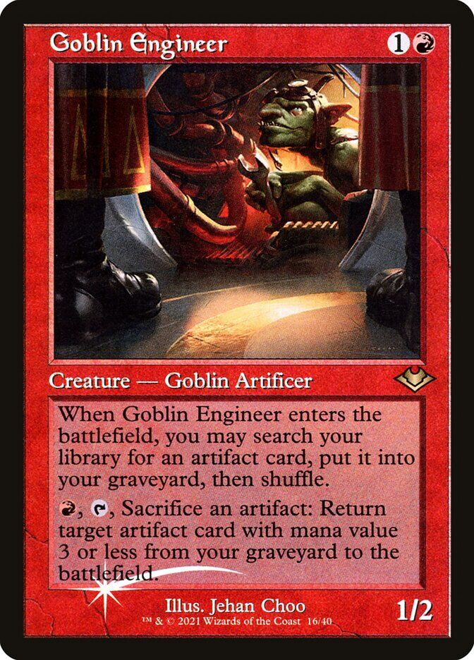 Goblin Engineer - H1R 16 - Foil - EN - NM