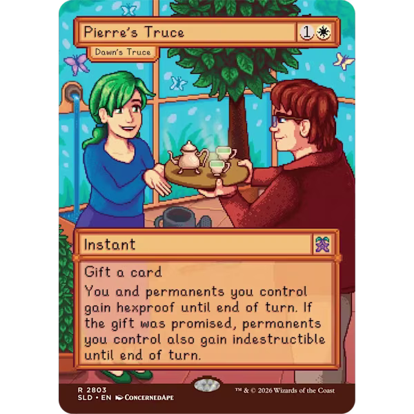 Magic the Gathering Secret Lair x Stardew Valley: Welcome to Stardew Valley - EN