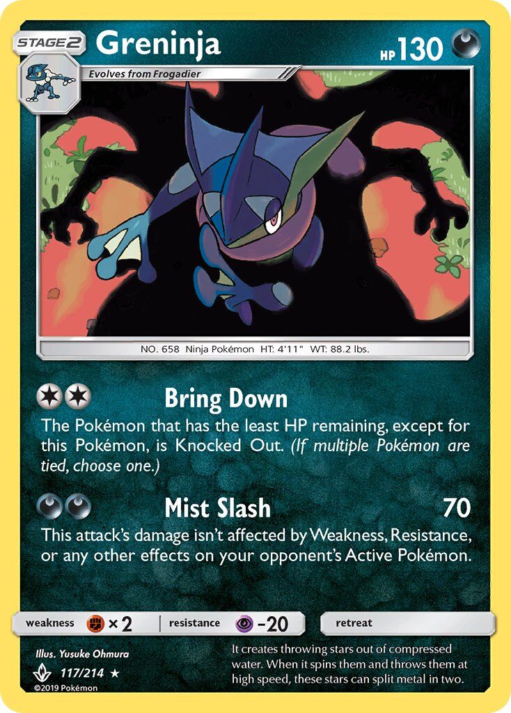 Greninja - 117/214 - EN