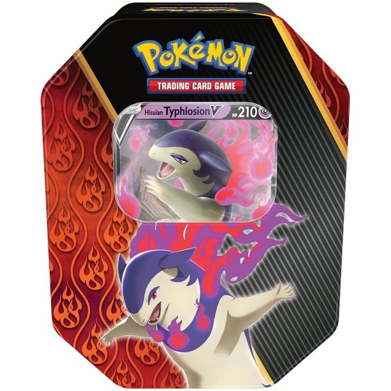 Pokémon Divergent Powers Hisuian Typhlosion V Tin Box 2022 - EN