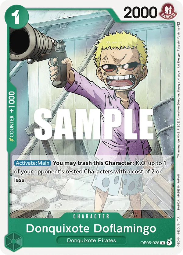 Donquixote Doflamingo - OP05-028 Donquixote Doflamingo - OP05-028