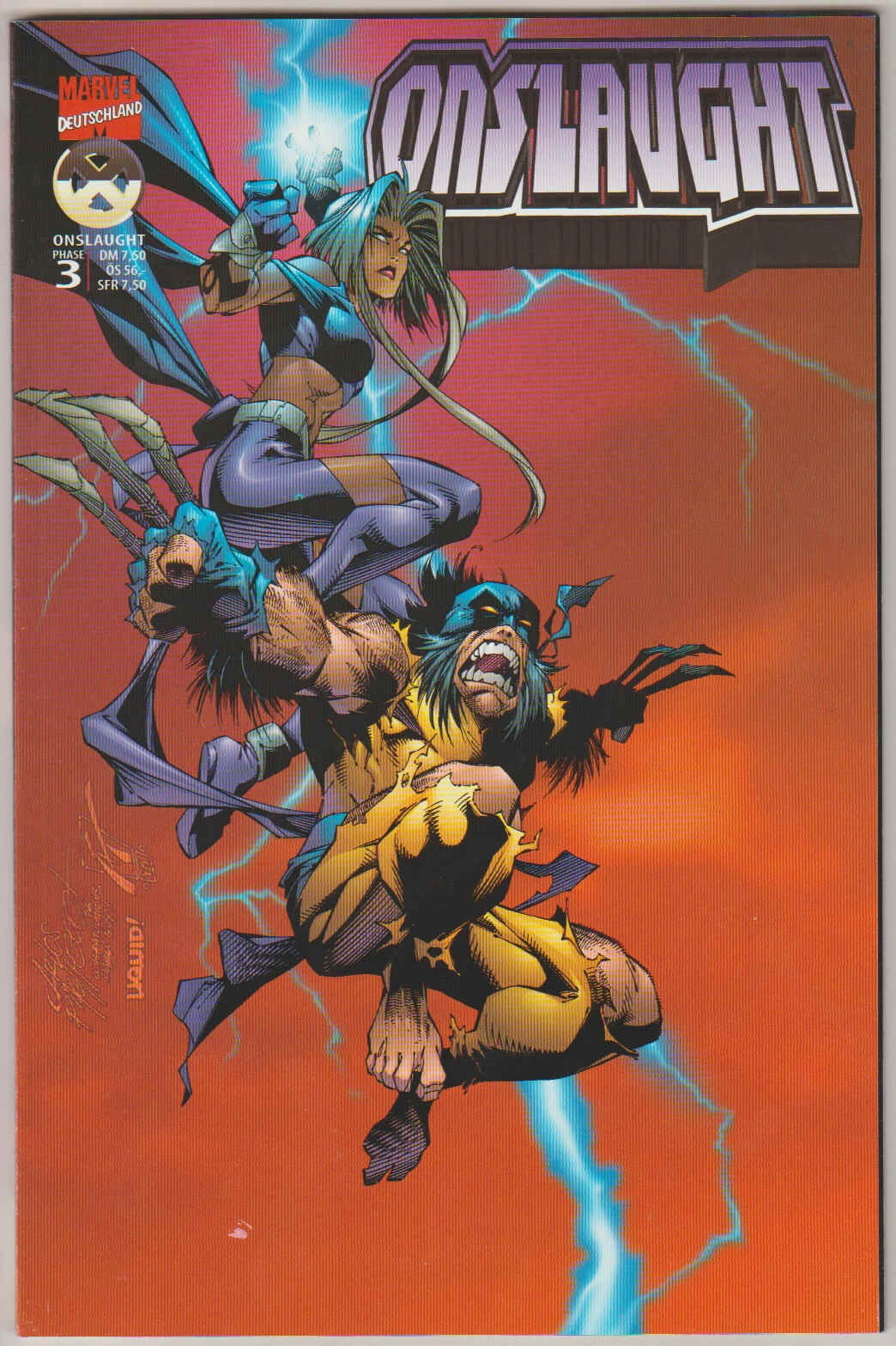 Onslaught #1-7 komplett