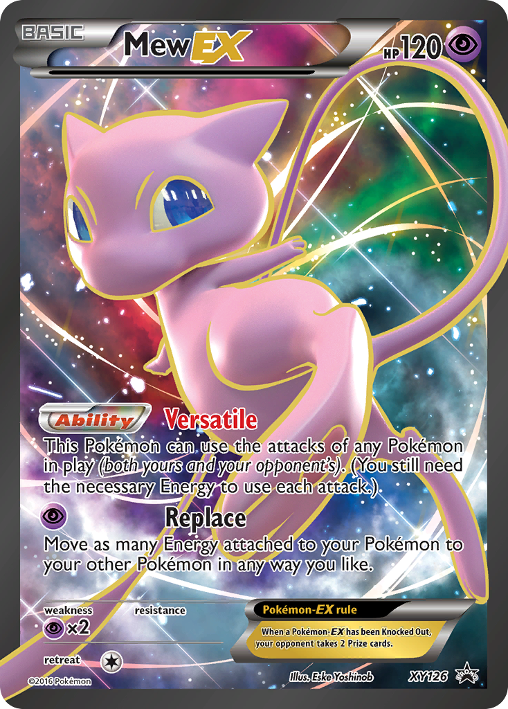 Mew-EX - XY126 - EN Mew-EX - XY126 - EN
