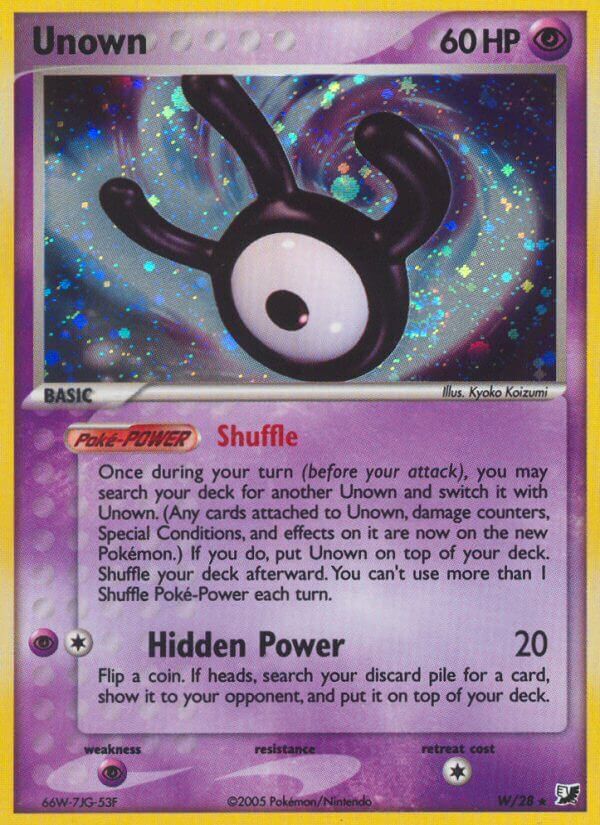Unown - W/115 - EN