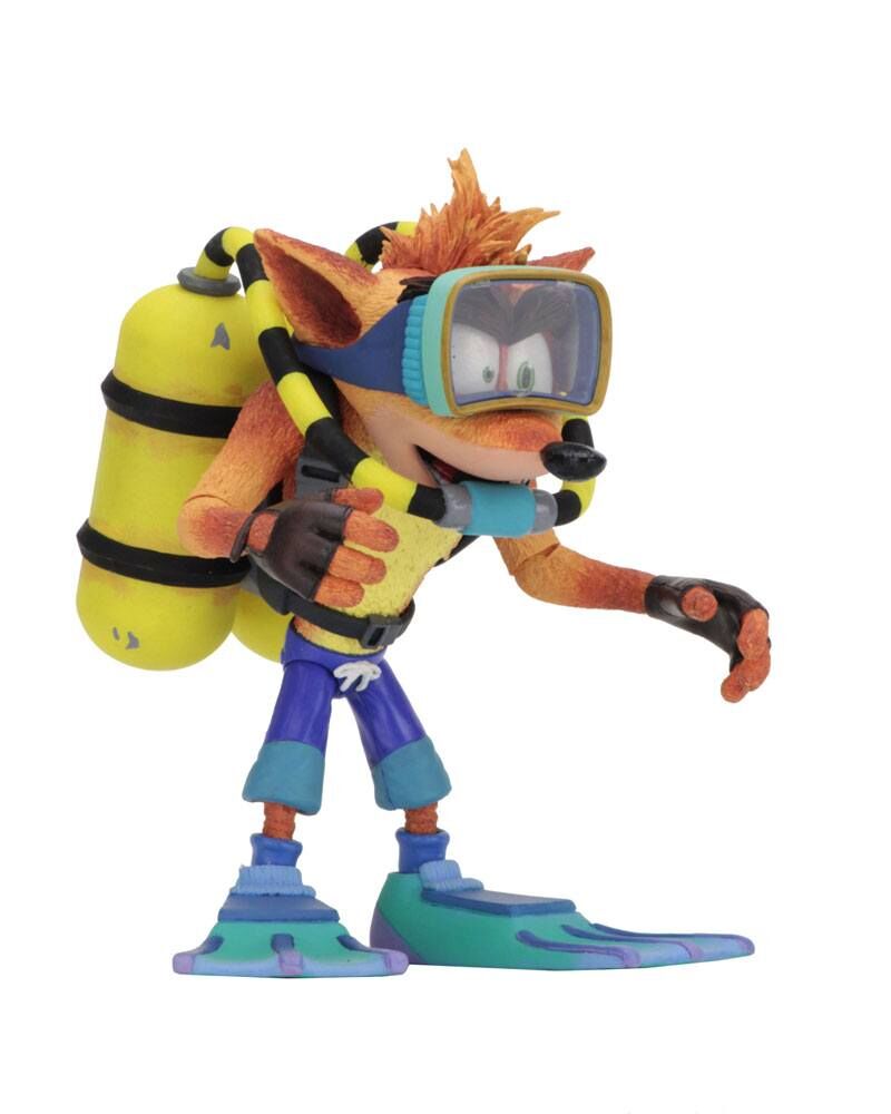 Crash Bandicoot Deluxe Actionfigur Scuba Crash 14 cm