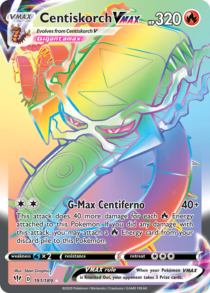 Centiskorch VMAX - 191/189 - EN