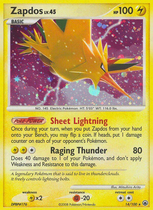 Zapdos - 14/100 - EN Zapdos - 14/100 - EN