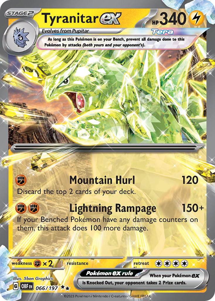 Tyranitar ex - 066/230 - EN