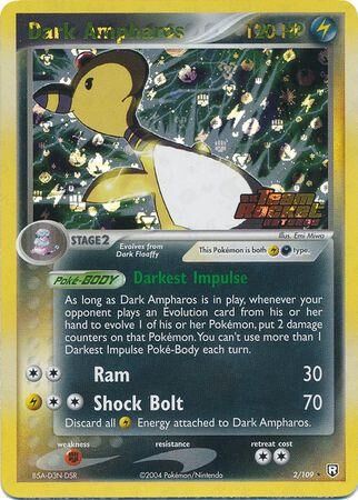 Dark Ampharos - 2/109 - Reverse Holo - EN
