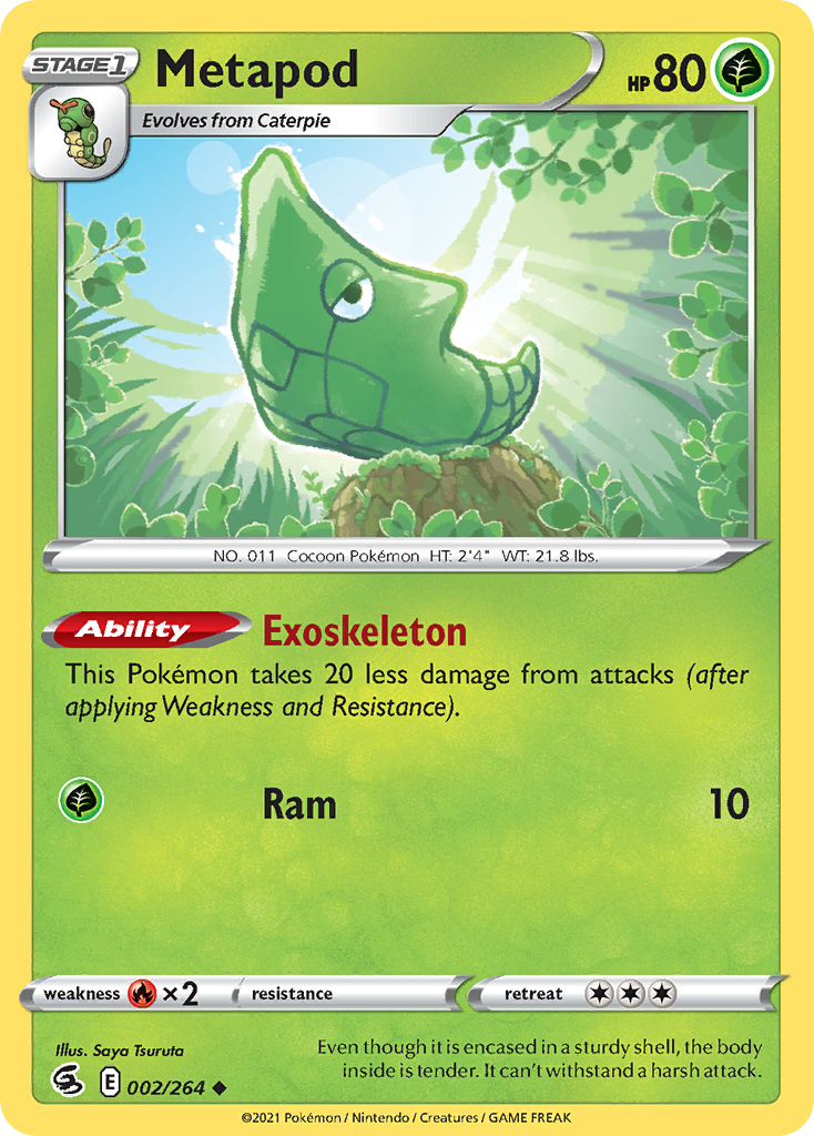 Metapod - 002/264 - EN Metapod - 002/264 - EN