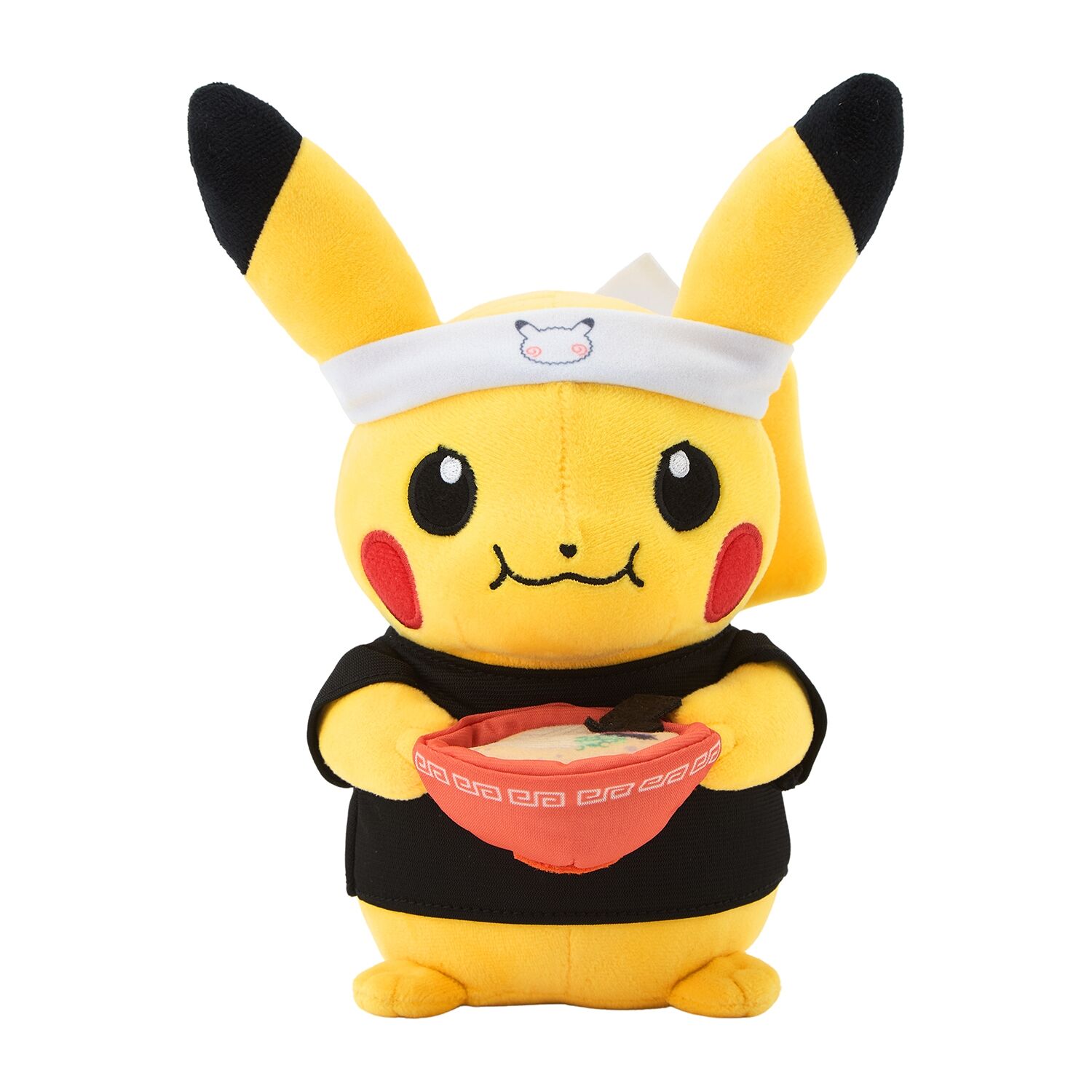 Ramen Plush Pikachu Toy - Pokémon Center Fukuoka R - 23 cm 