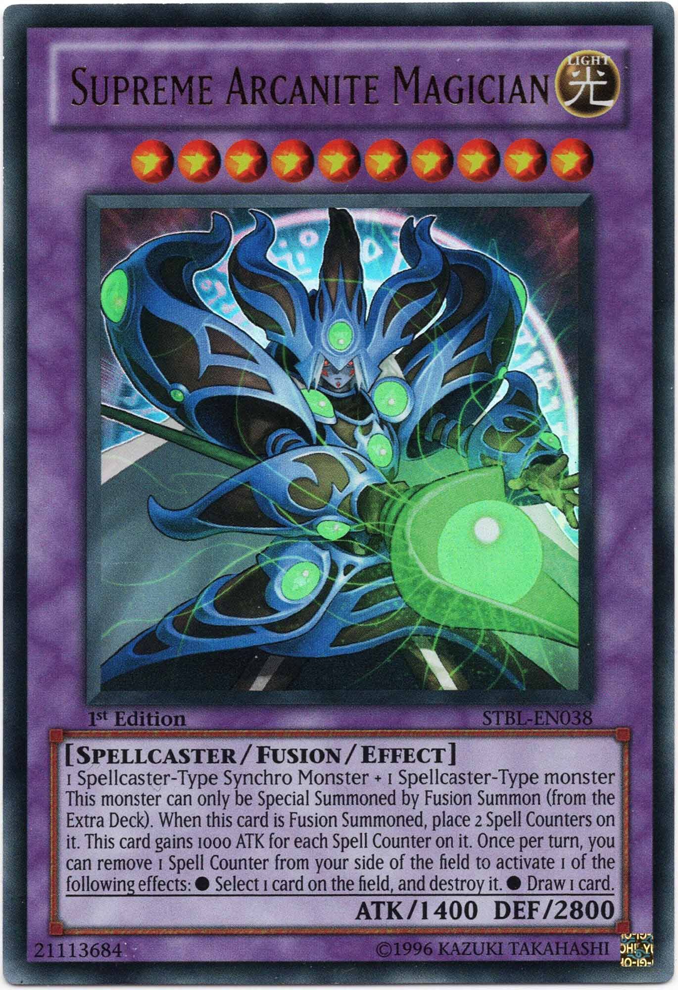 supreme-arcanite-magician-stbl-en038-ultra-rare-1st-edition-moderately-played Supreme Arcanite Magician - STBL-EN038 - Ultra Rare - 1st Edition (Moderately Played)
