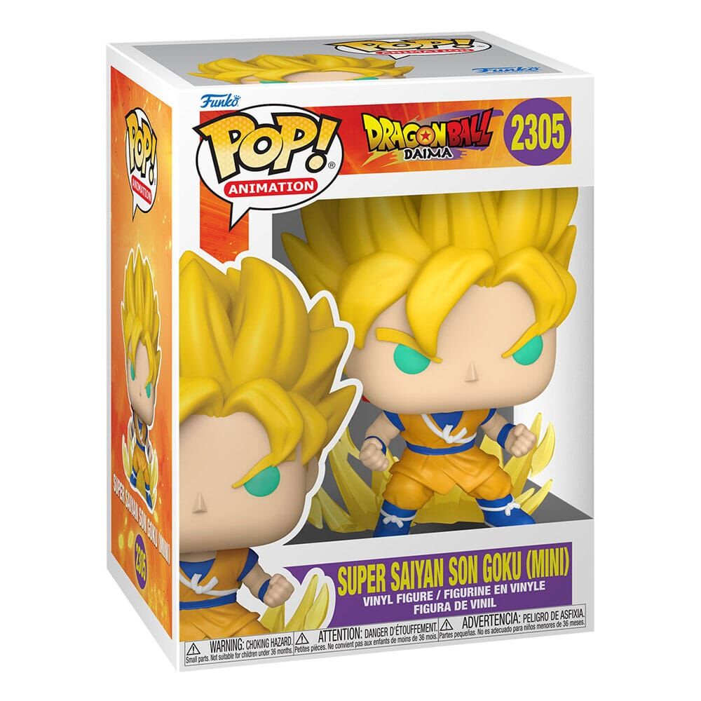 Dragon Ball Daima POP! Animation Vinyl Figur SS Son Goku 9 cm