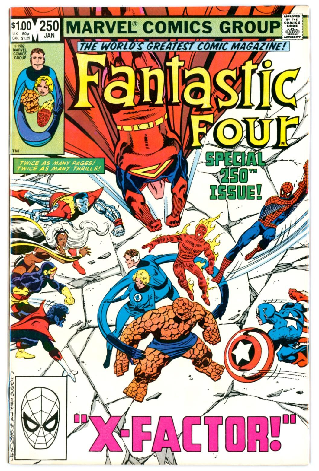 fantastic-four-250 Fantastic Four #250
