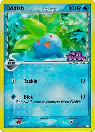 Oddish - 73/110 - Reverse Holo - EN