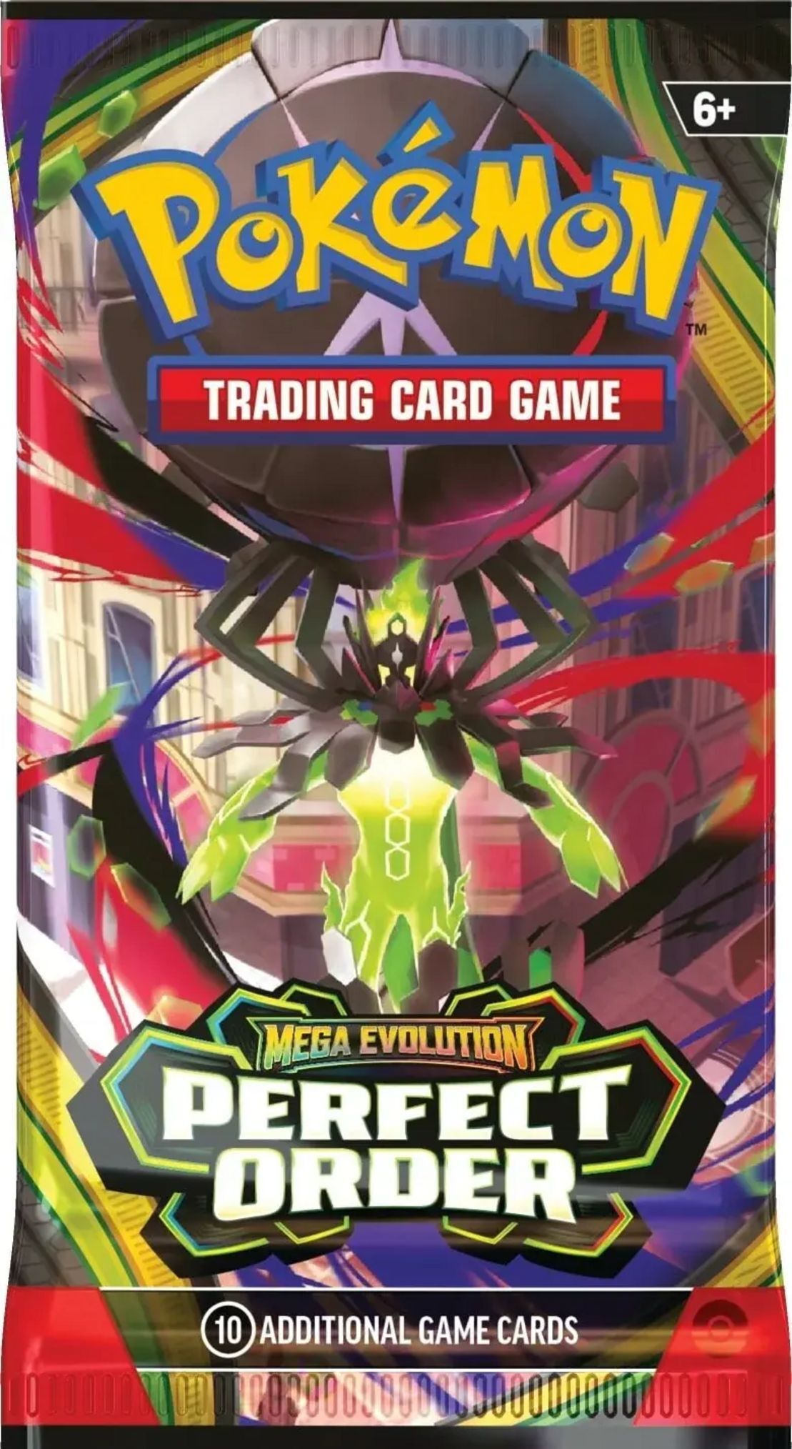 Pokémon TCG: Mega Evolution - Perfect Order Booster Pack (10 Cards) - EN Pokémon TCG: Mega Evolution - Perfect Order Booster Pack (10 Cards) - EN