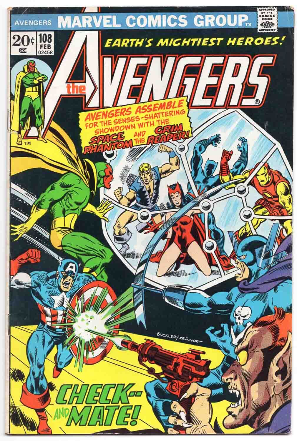avengers_108 Avengers #108