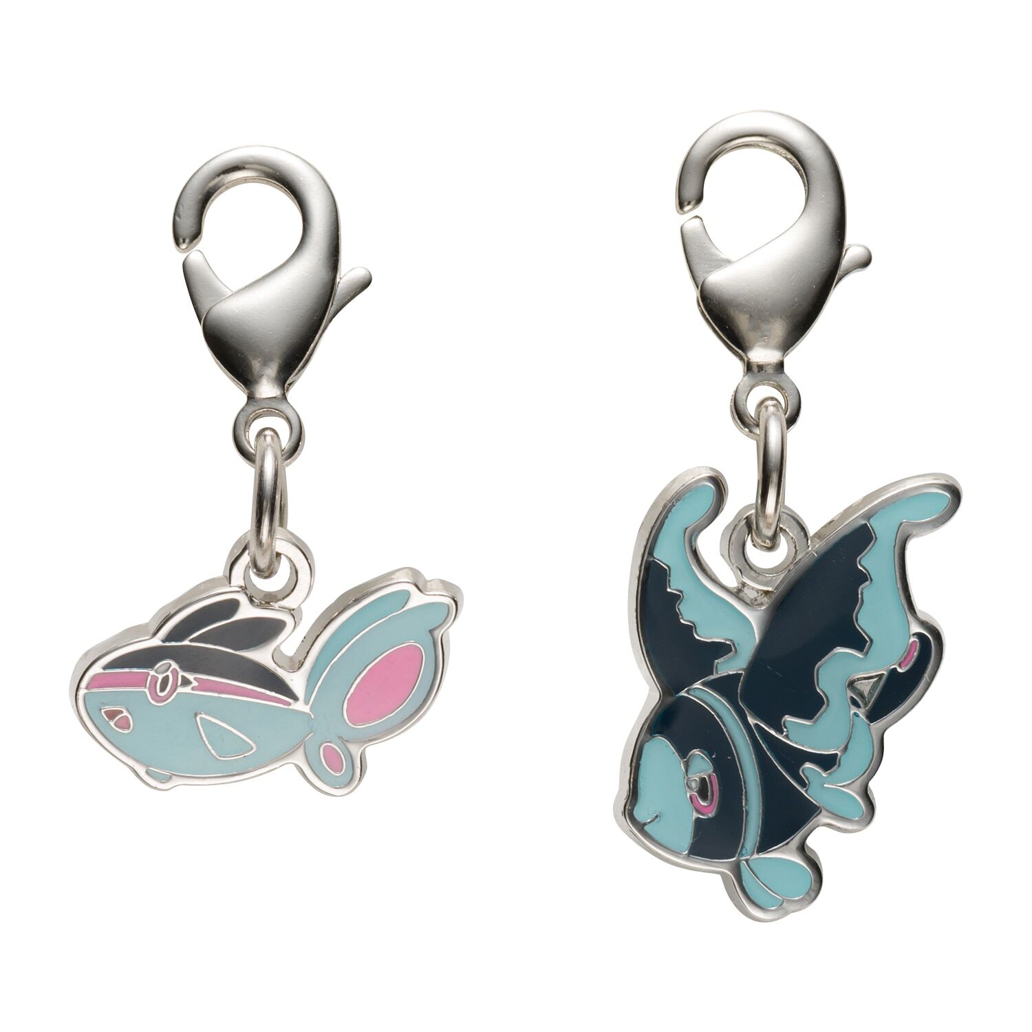 Pokemon Center - Finneon, Lumineon Schlüsselanhänger - 2 Stück