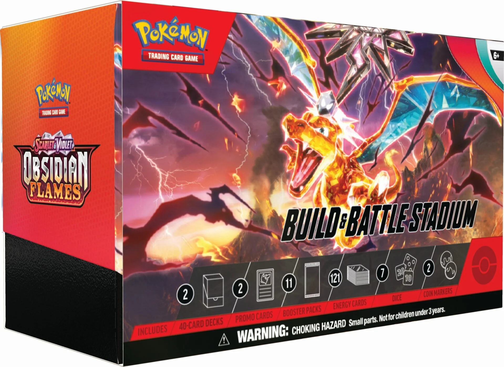 Pokémon TCG: Scarlet & Violet - Obsidian Flames Build & Battle Stadium - EN