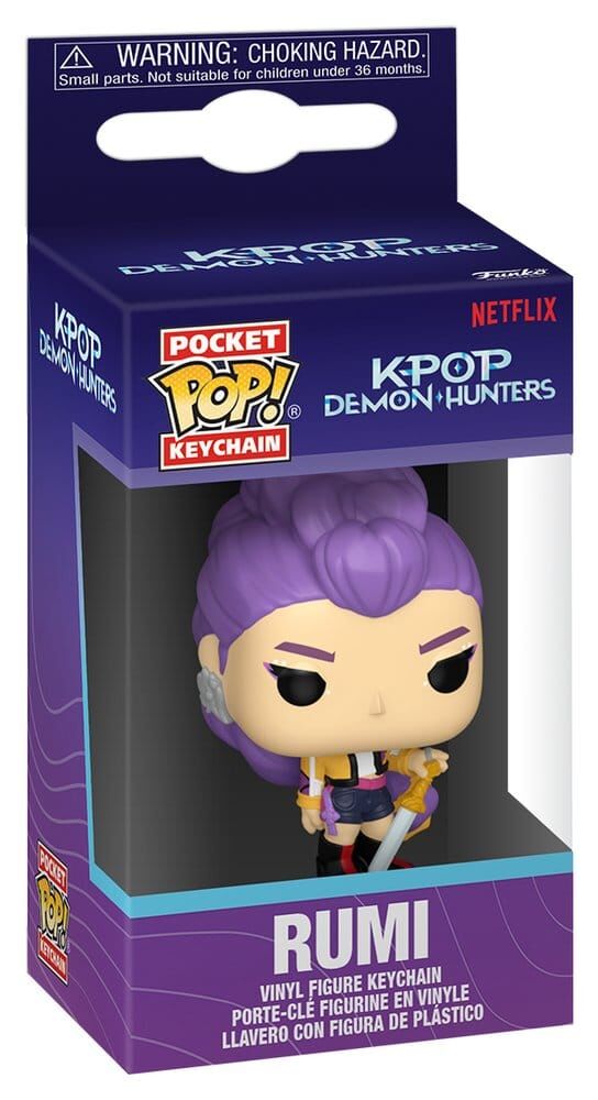 KPop Demon Hunters POP! Vinyl Schlüsselanhänger Rumi 4 cm