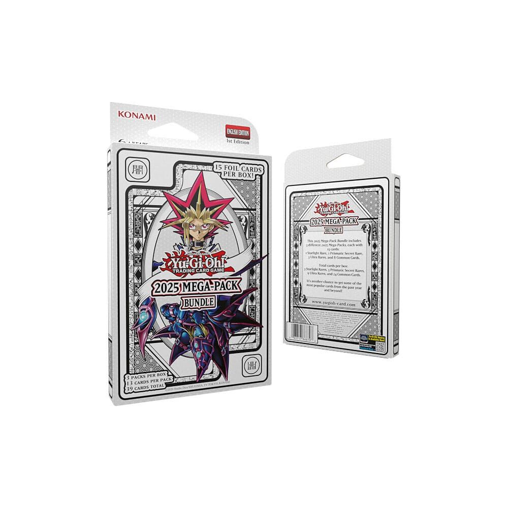 2025 Mega Pack Bundle (1 Random) - 1. Auflage - Yu-Gi-Oh! - EN 2025 Mega Pack Bundle (1 Random) - 1. Auflage - Yu-Gi-Oh! - EN
