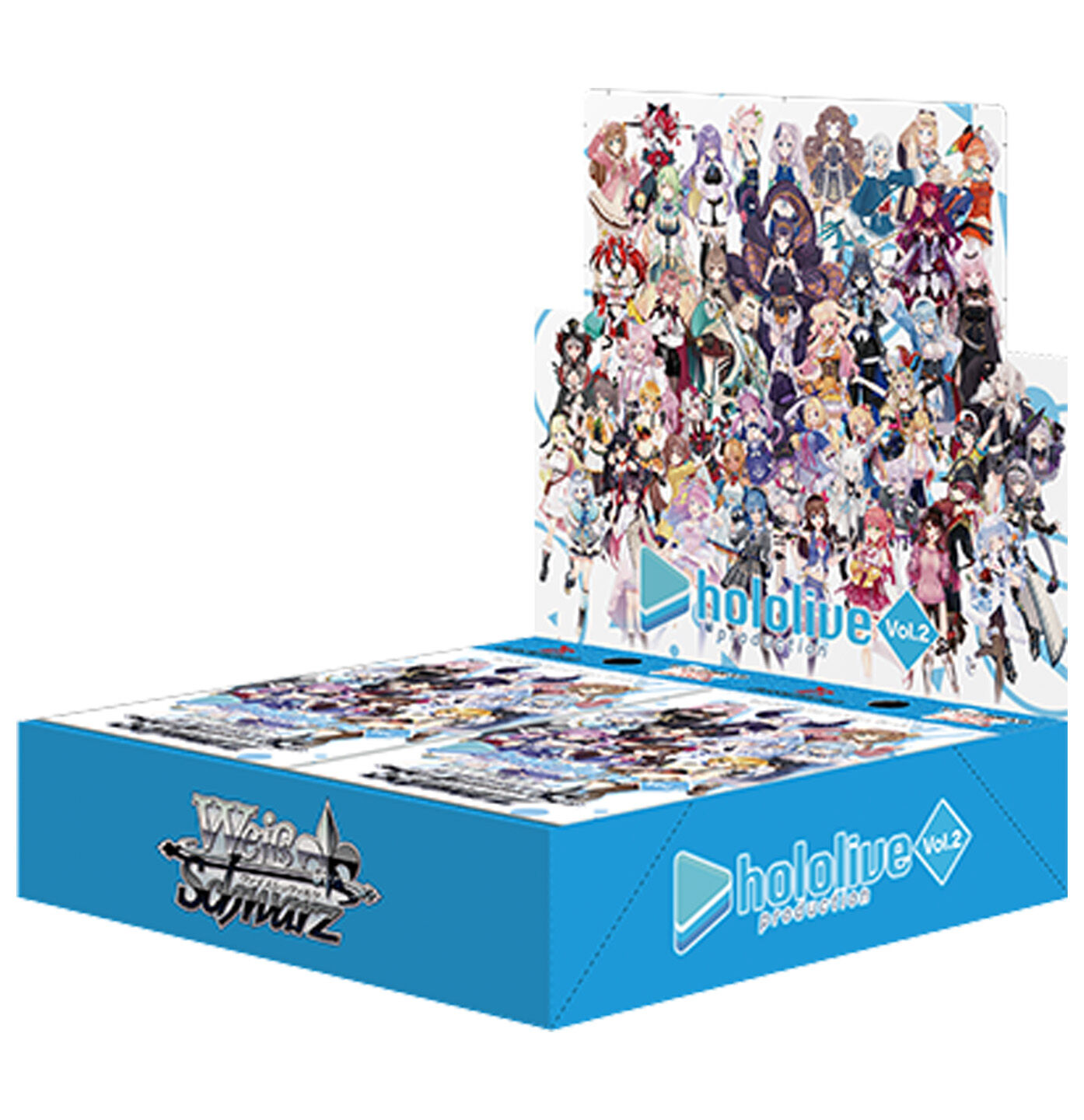 hololive-production-vol-2-booster-display-weiss-schwarz-tcg-en Hololive Production Vol.2 Booster Display - Weiss Schwarz TCG - EN