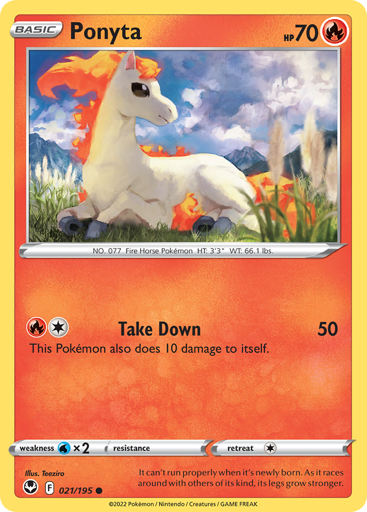 Ponyta - 021/195 - EN Ponyta - 021/195 - EN