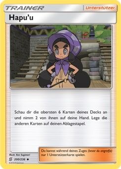 Hapu'u 200/236 - Pokémon TCG