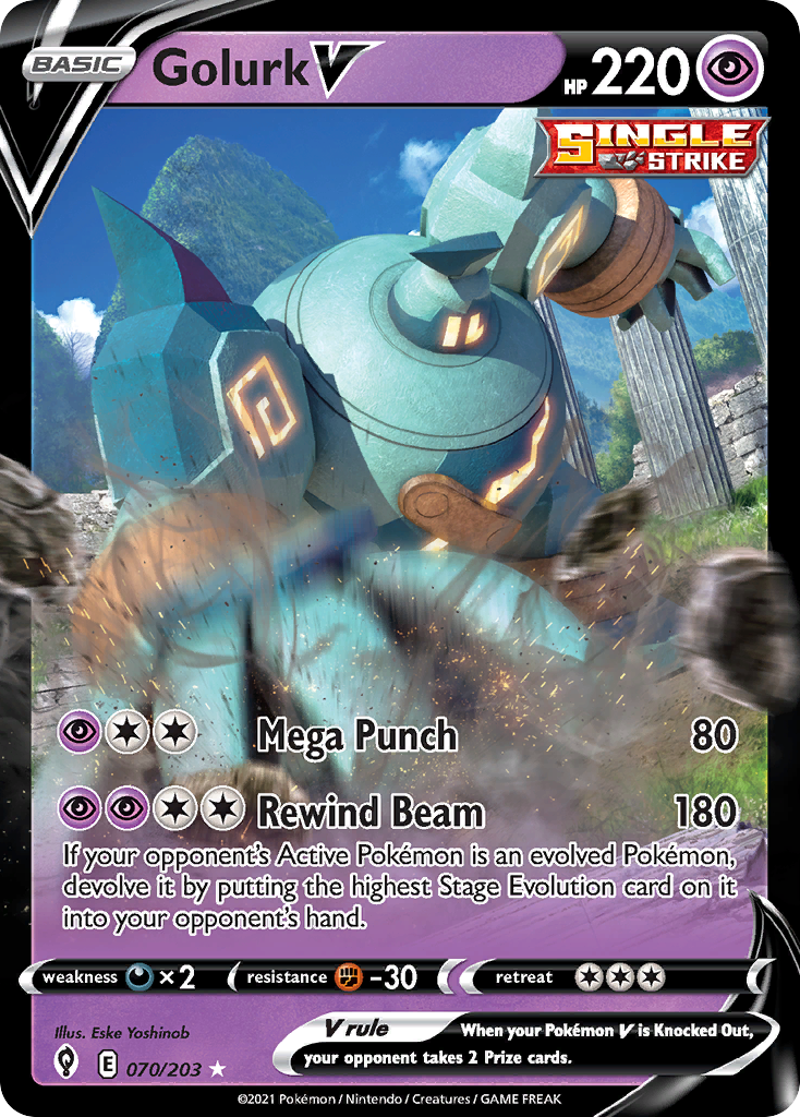Golurk V - 070/203 - EN