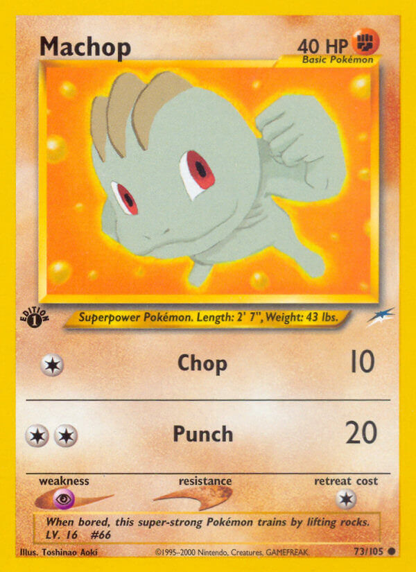 Machop - 73/113 - 1st Edition - EN Machop - 73/113 - 1st Edition - EN