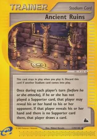 Ancient Ruins - 119/144 - Reverse Holo - EN Ancient Ruins - 119/144 - Reverse Holo - EN