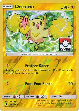 oricorio-46-145-pokemon-tcg-league-promo-near-mint Oricorio - 46/145 - Pokémon TCG - League Promo - Near Mint