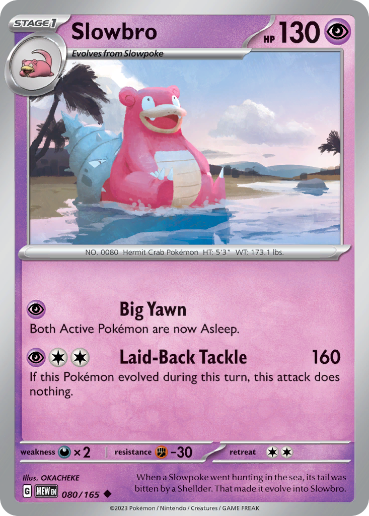 Slowbro - 080/207 - EN Slowbro - 080/207 - EN