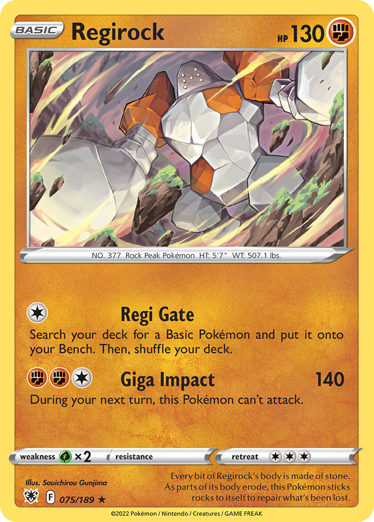 Regirock - 075/189 - EN Regirock - 075/189 - EN