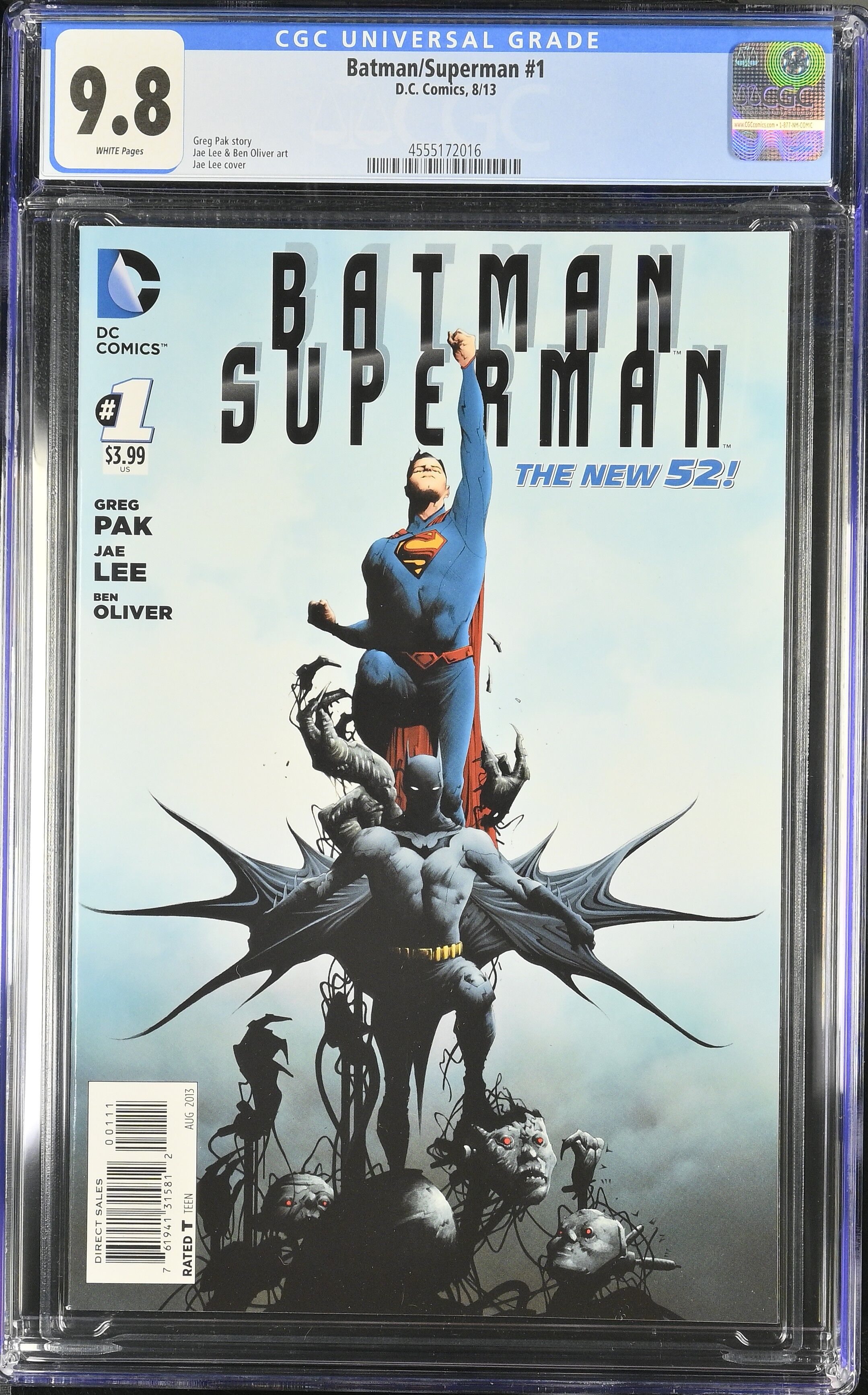 Batman Superman #1 CGC 9.8
