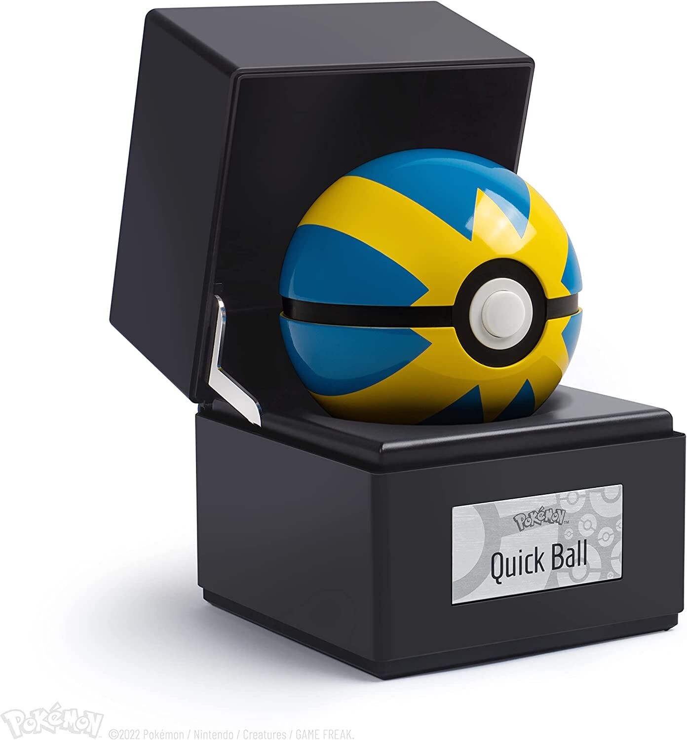 Pokéball Flottball (Quick Ball) - Pokémon - Diecast Replika Pokéball Flottball (Quick Ball) - Pokémon - Diecast Replika
