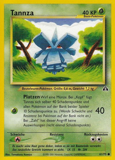 Tannza 061/075 - Pokémon TCG