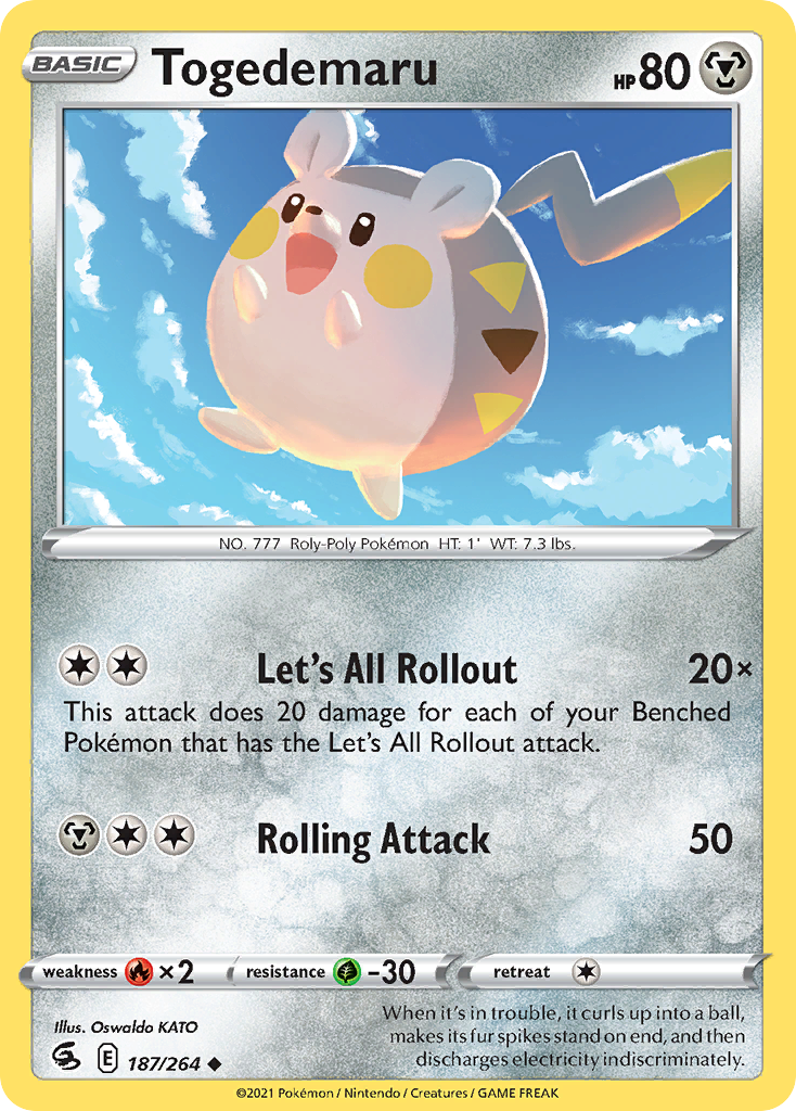 Togedemaru - 187/264 - EN Togedemaru - 187/264 - EN