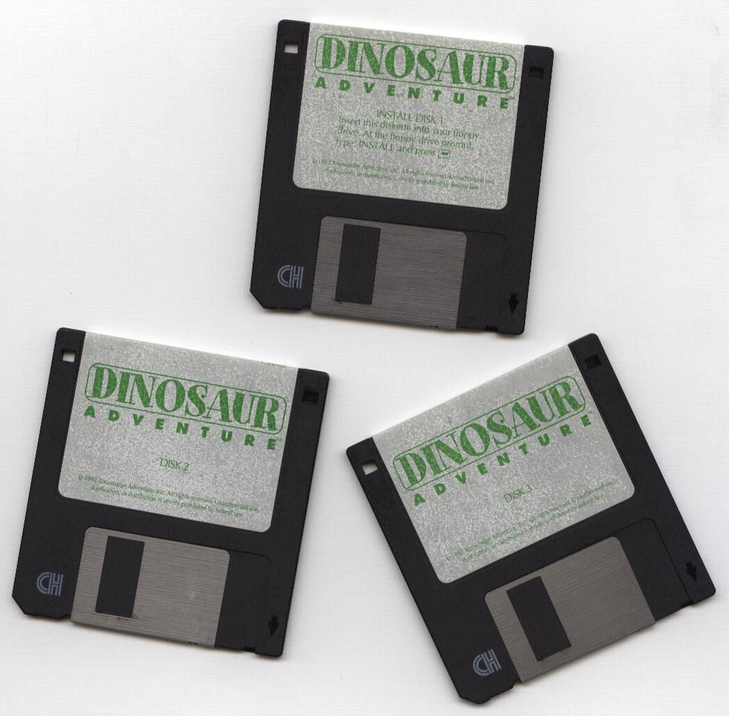 Dinosaur Adventure PC Game 1992