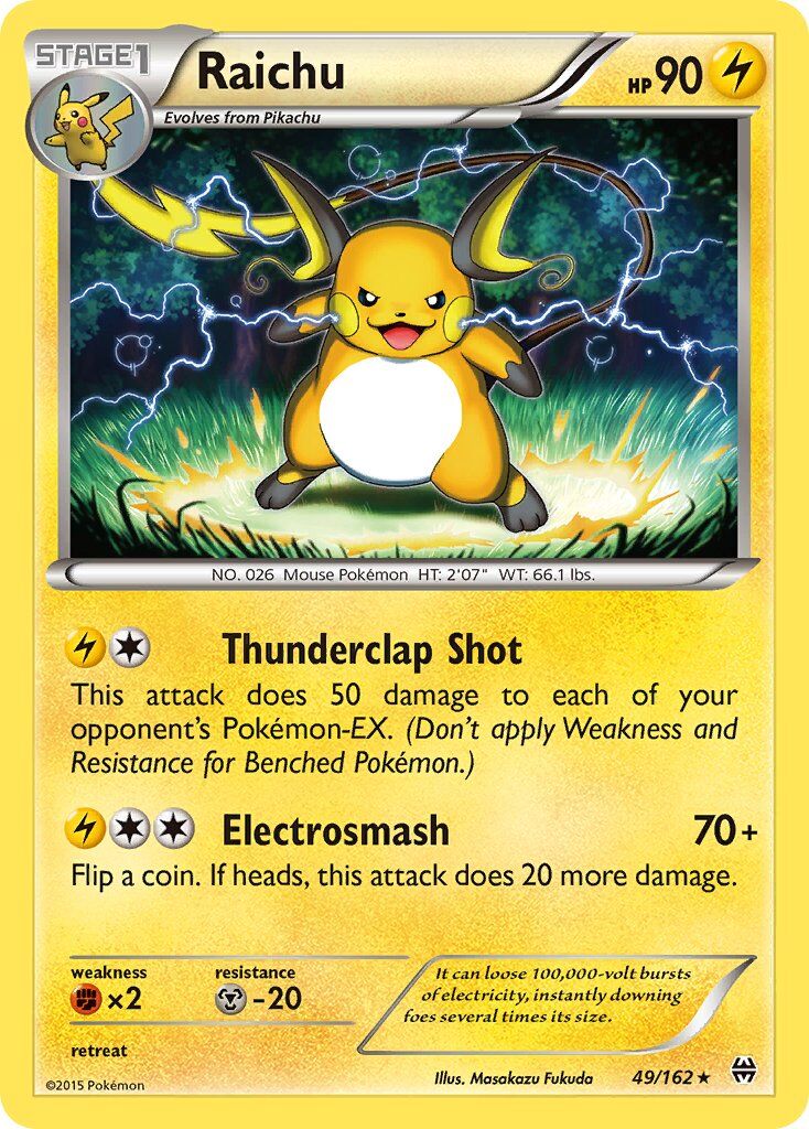 Raichu - 49/162 - EN Raichu - 49/162 - EN