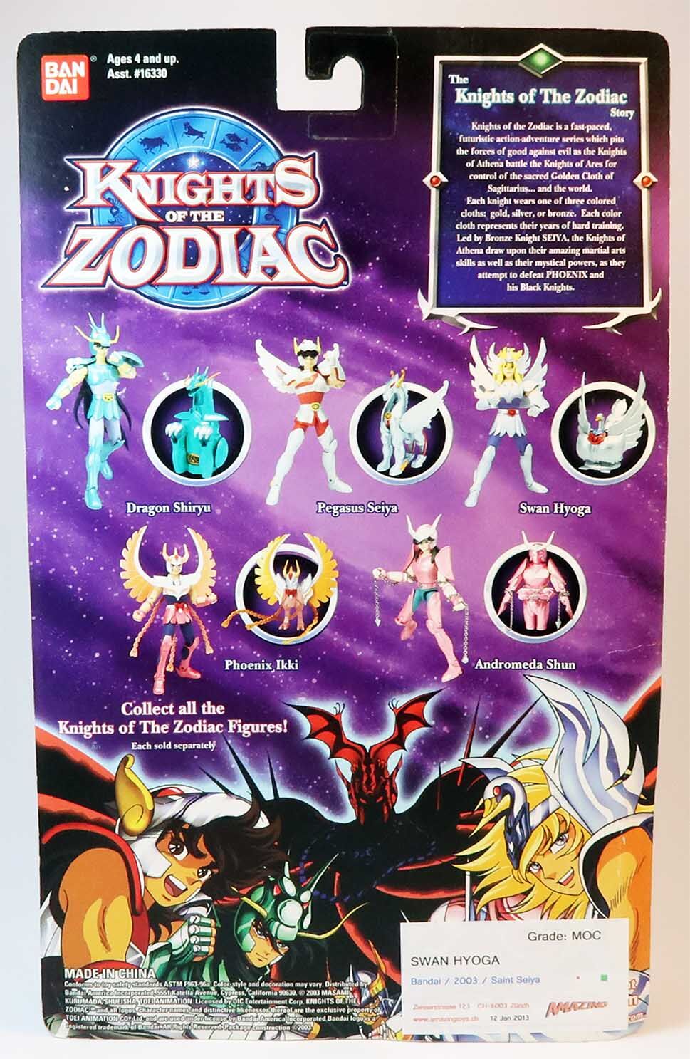 Swan Hyoga Actionfigur Saint Seiya