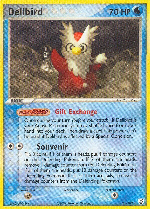 Delibird - 21/109 - Reverse Holo - EN