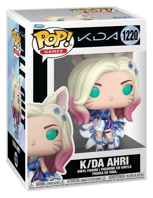 League of Legends POP! Games Vinyl Figur K/DA Ahri 9 cm
